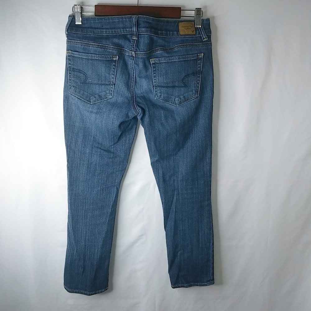American Eagle Artist Stretch 6 32x26 Dark Wash Jeans